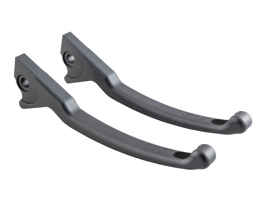 Set leve freno sportive per Vespa, destra e sinistra, grigio opaco