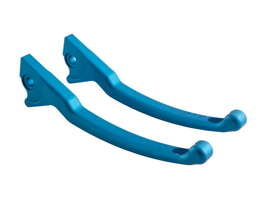 Set leve freno sportive per Vespa, destra e sinistra, blu opaco
