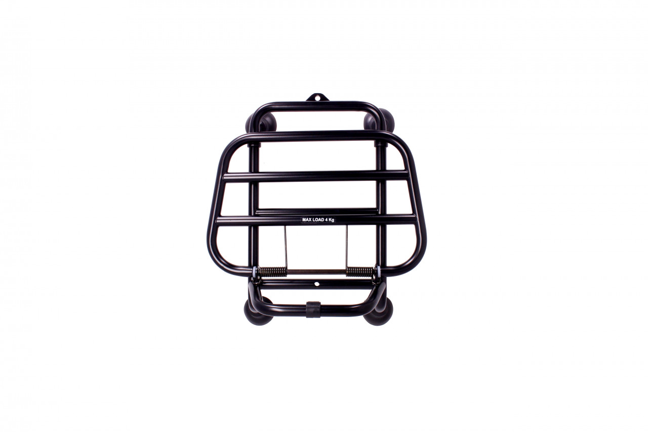 Portapacchi anteriore originale Vespa GTS / GTV / HPE, nero dall'anno di costruzione 2019- 1B007202