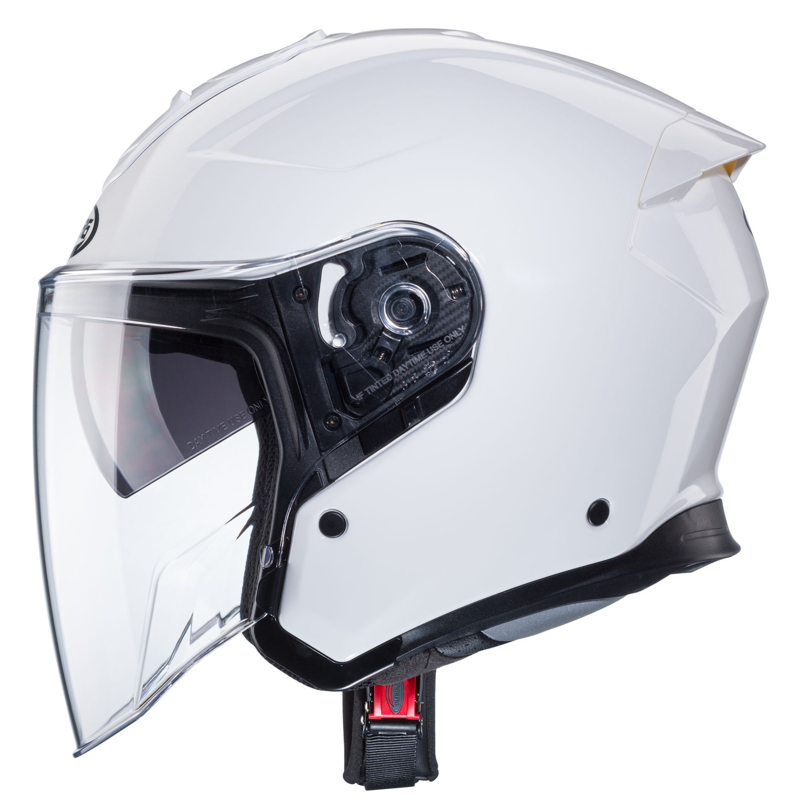 Casco Caberg Flyon II bianco metallizzato