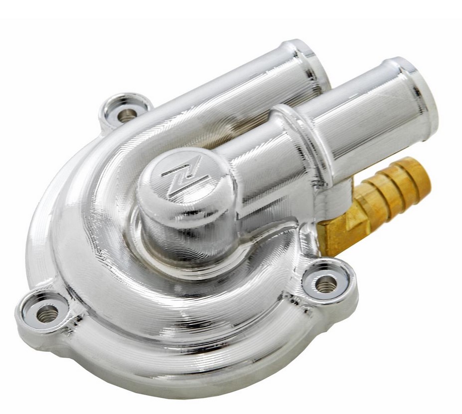 Coperchio pompa acqua per Vespa GTS/​GTS Super/​GTV/​GT 60/​GT/​GT L 125-300ccm 4T LC, cromato