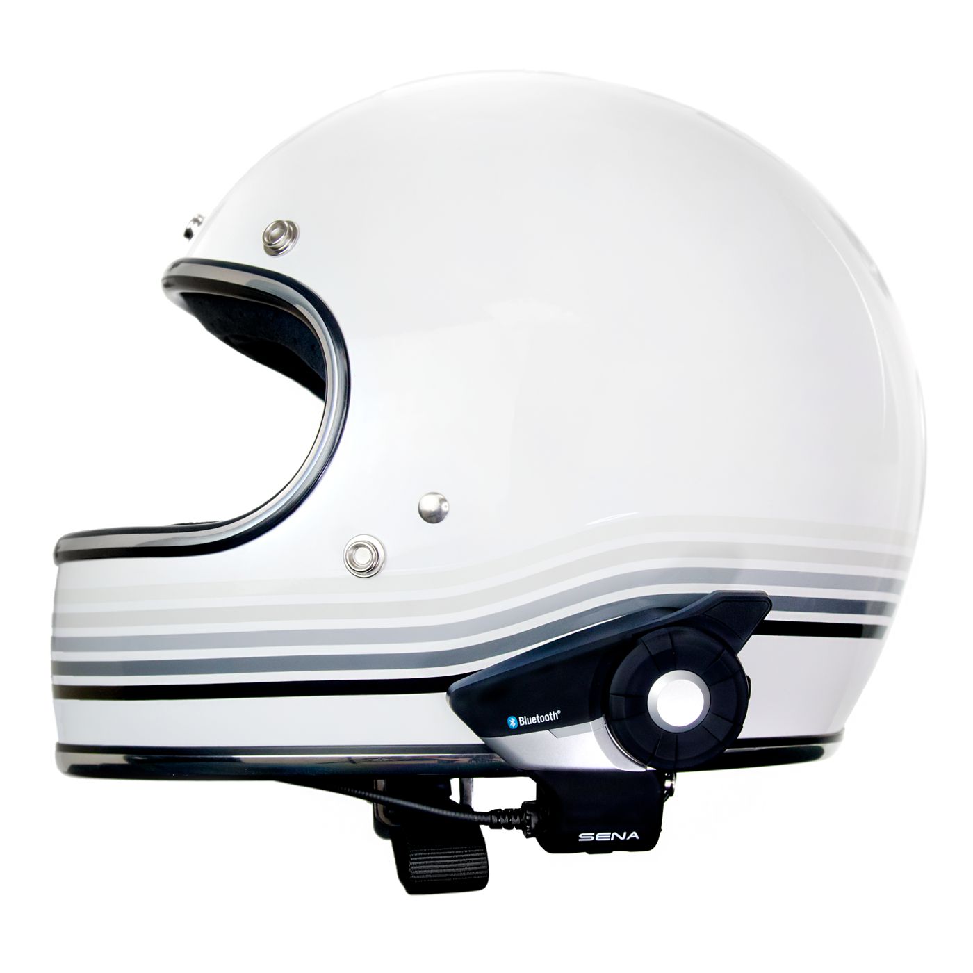 SENA 20S Evo doppio set incl. altoparlante HD - Sistema di comunicazione Bluetooth per motocicli
