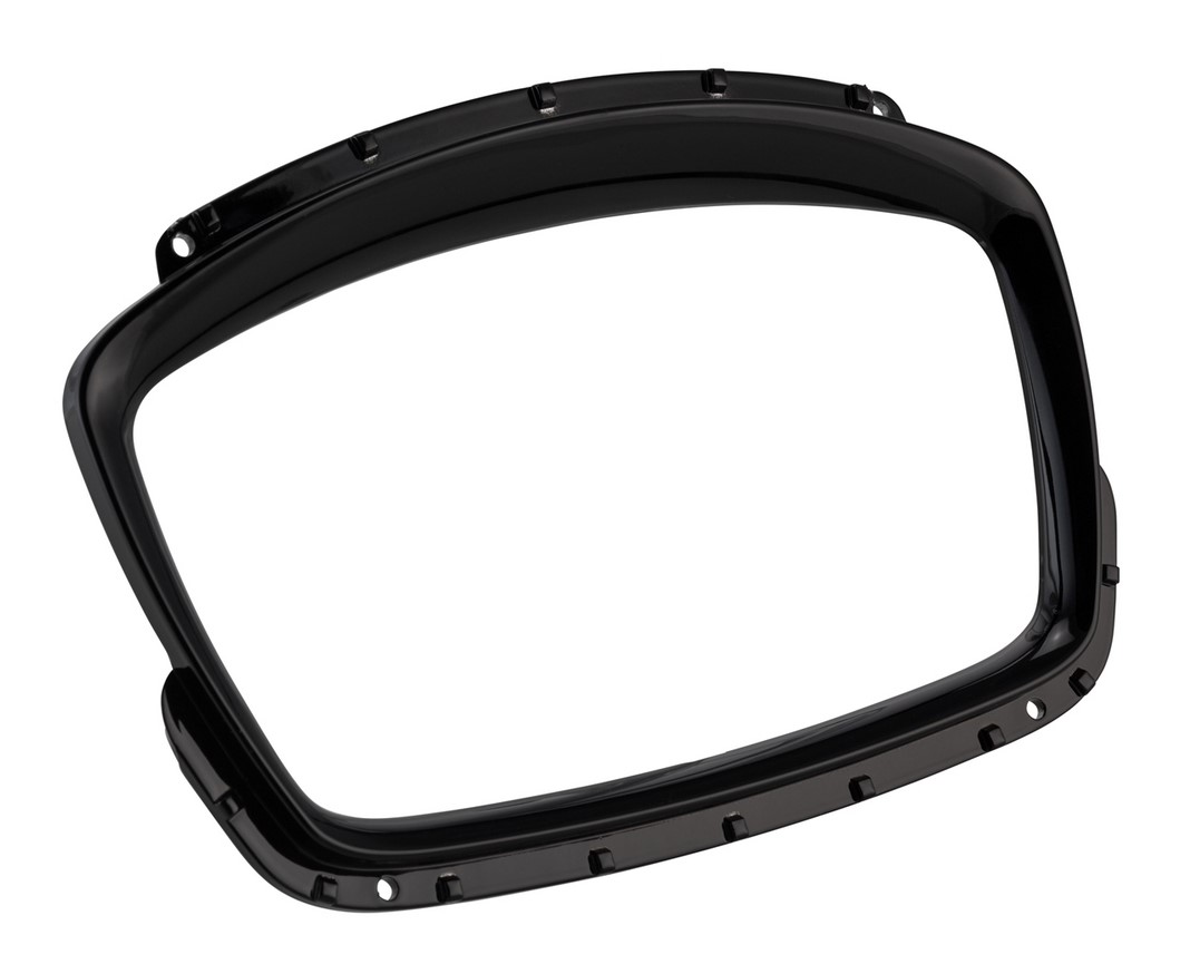 Anello decorativo contachilometri per Vespa GTS Supertech HPE 125/​300 ('19-), nero lucido