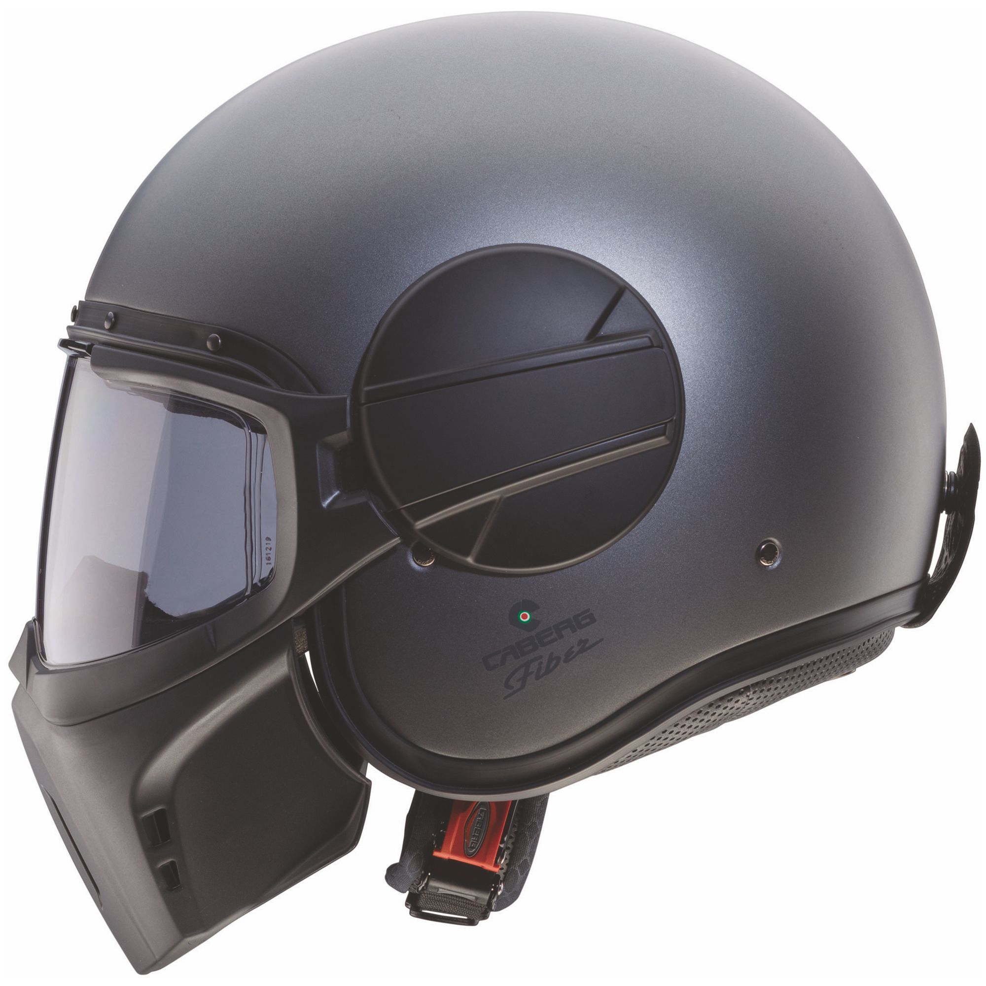 Casco Caberg Ghost X opaco-fucile metallizzato