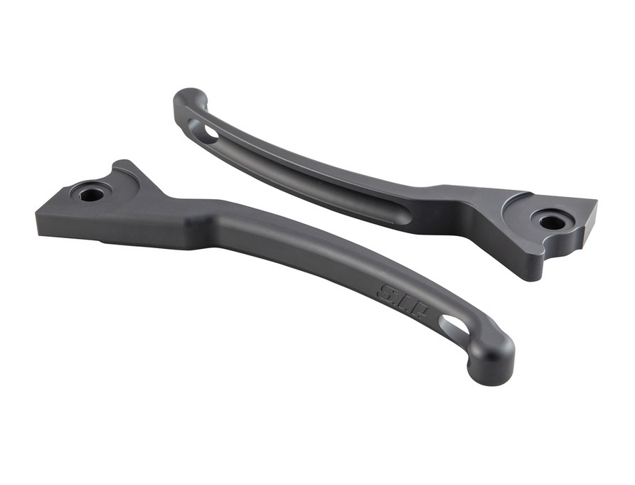 Set leve freno sportive per Vespa, destra e sinistra, grigio opaco