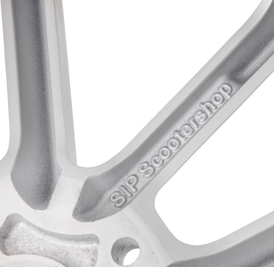 Cerchio anteriore/posteriore 12" per Vespa GTS/​GTS Super/​GTV/​GT 60/​GT/​GT L 125-300ccm, argento