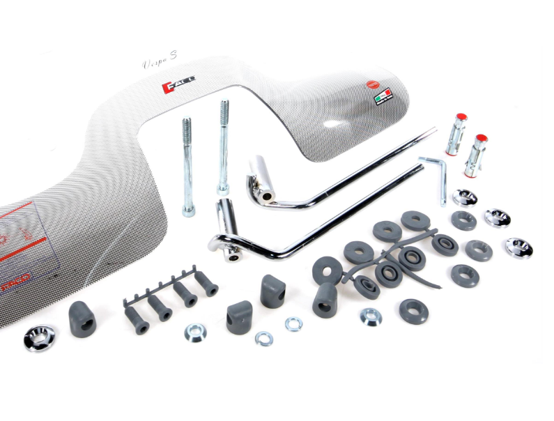 Parabrezza FACO alto per Vespa S 50-150ccm, trasparente