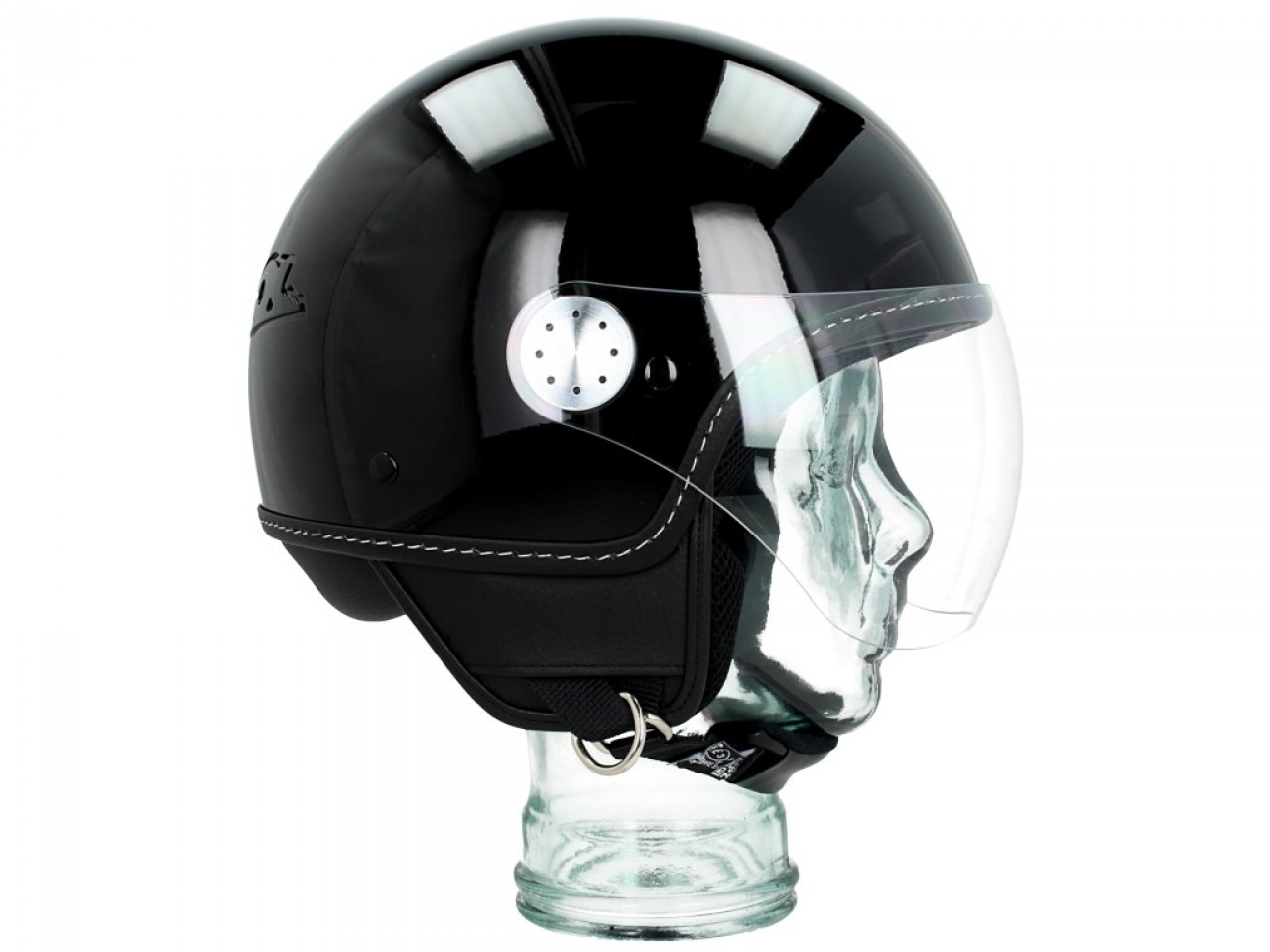Vespa Jet Casco Visiera 3.0 nero