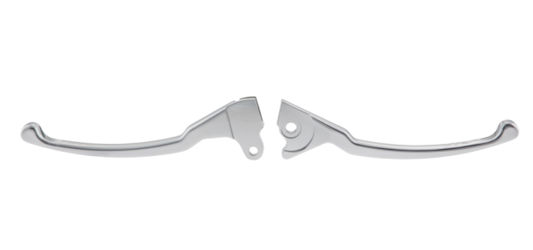 Set leva freno sportivo sinistra/destra per Vespa LX/​LXV/​S/​Primavera/​Sprint 50-150ccm, argento