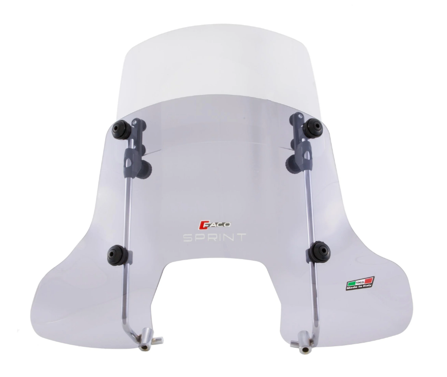 Cupolino Faco "Twin-Screen" per Vespa Sprint - trasparente