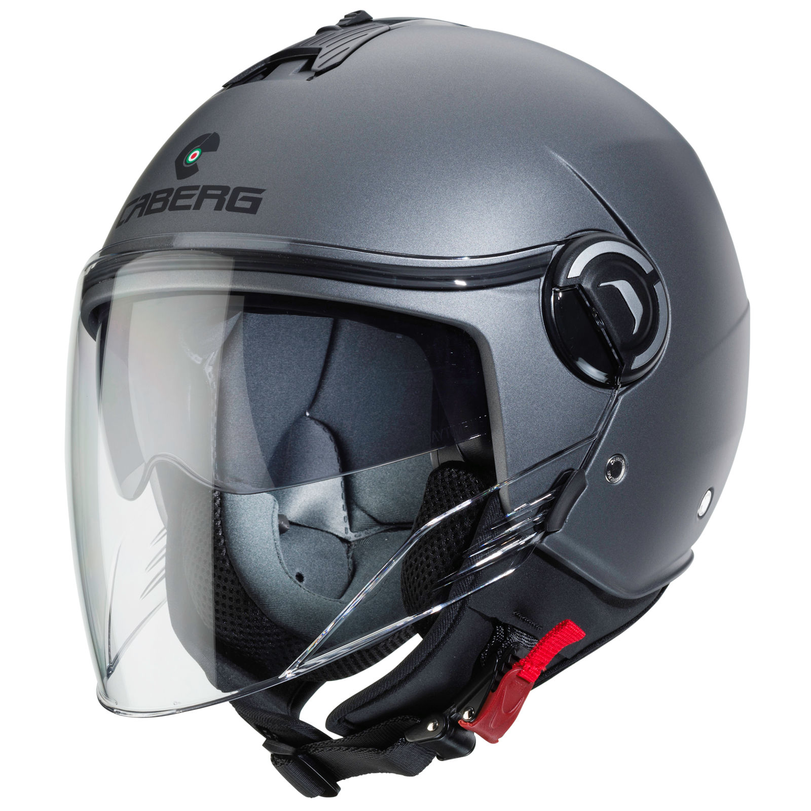Casco Caberg Riviera V4 X opaco-fucile metallizzato