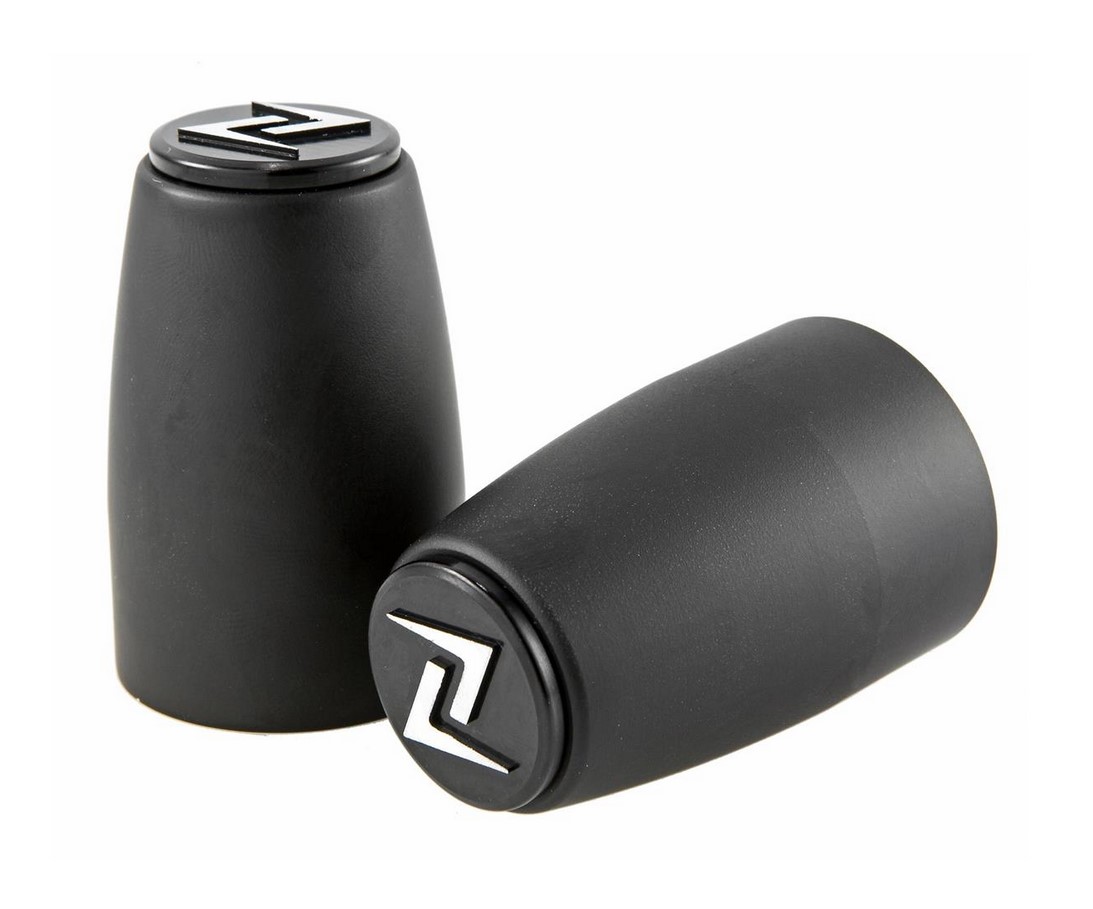 Contrappesi manubrio ZELIONI per Vespa, coppia, nero opaco