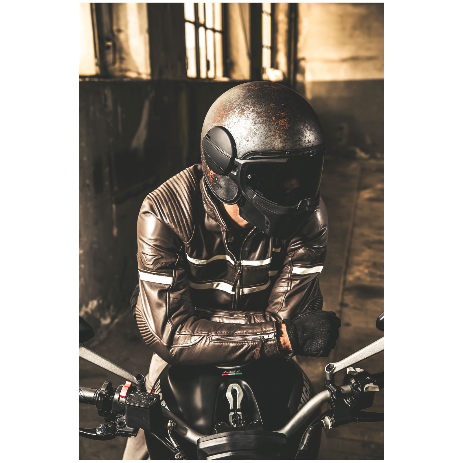 Casco Caberg Ghost Rusty