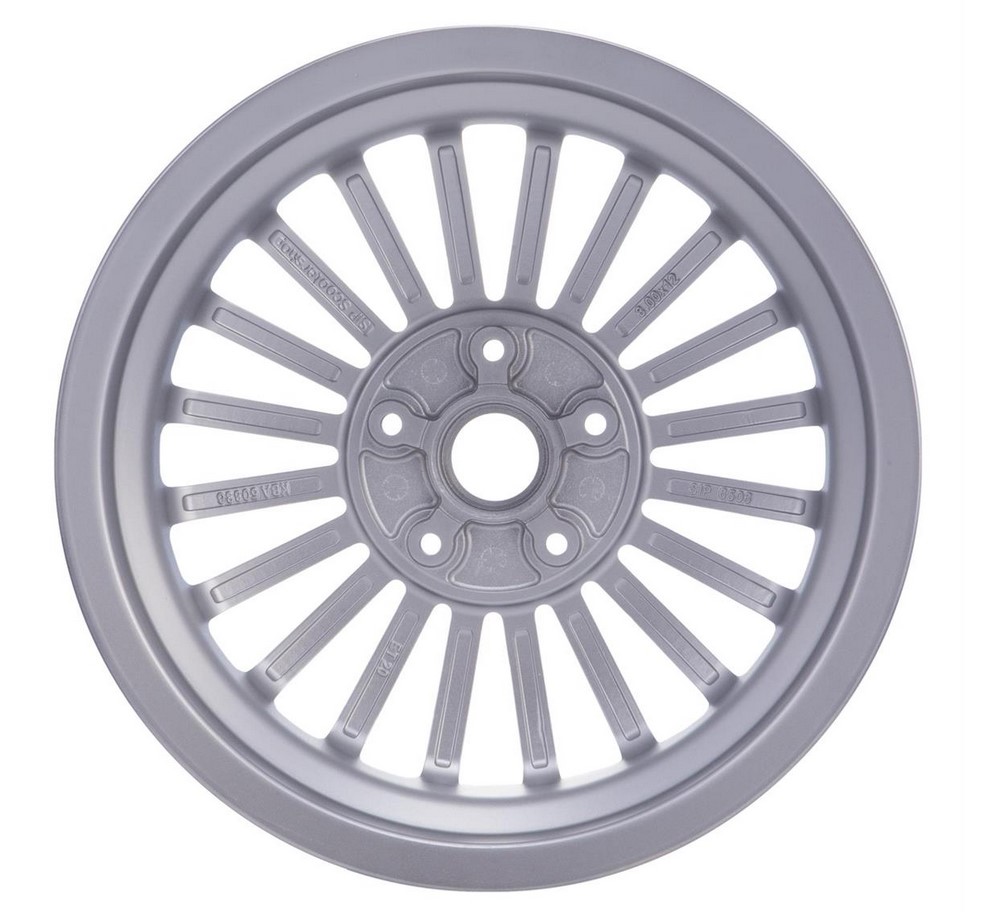 Cerchio anteriore/posteriore Vespa GTS/​GTS Super/​GTV/​GT 60/​GT/​GT L 125-300ccm, argento