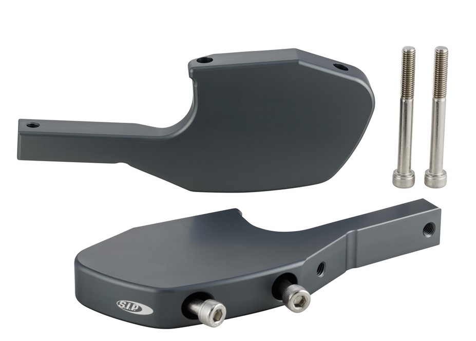 Adattatore poggiapiedi passeggero per Vespa GTS/​GTS Super/​GTV/​GT 60/​GT/​GT L 125-300ccm, grigio opaco