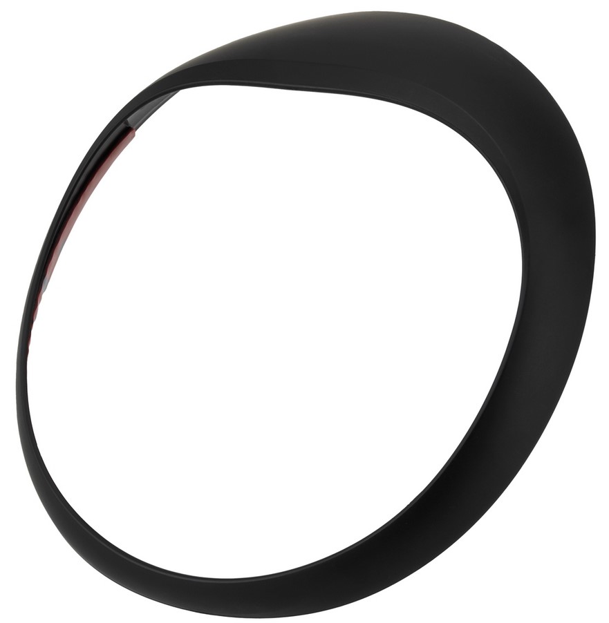 Anello faro per Vespa GTS/​GTS Super/​GT/​GT L 125-300ccm, nero opaco