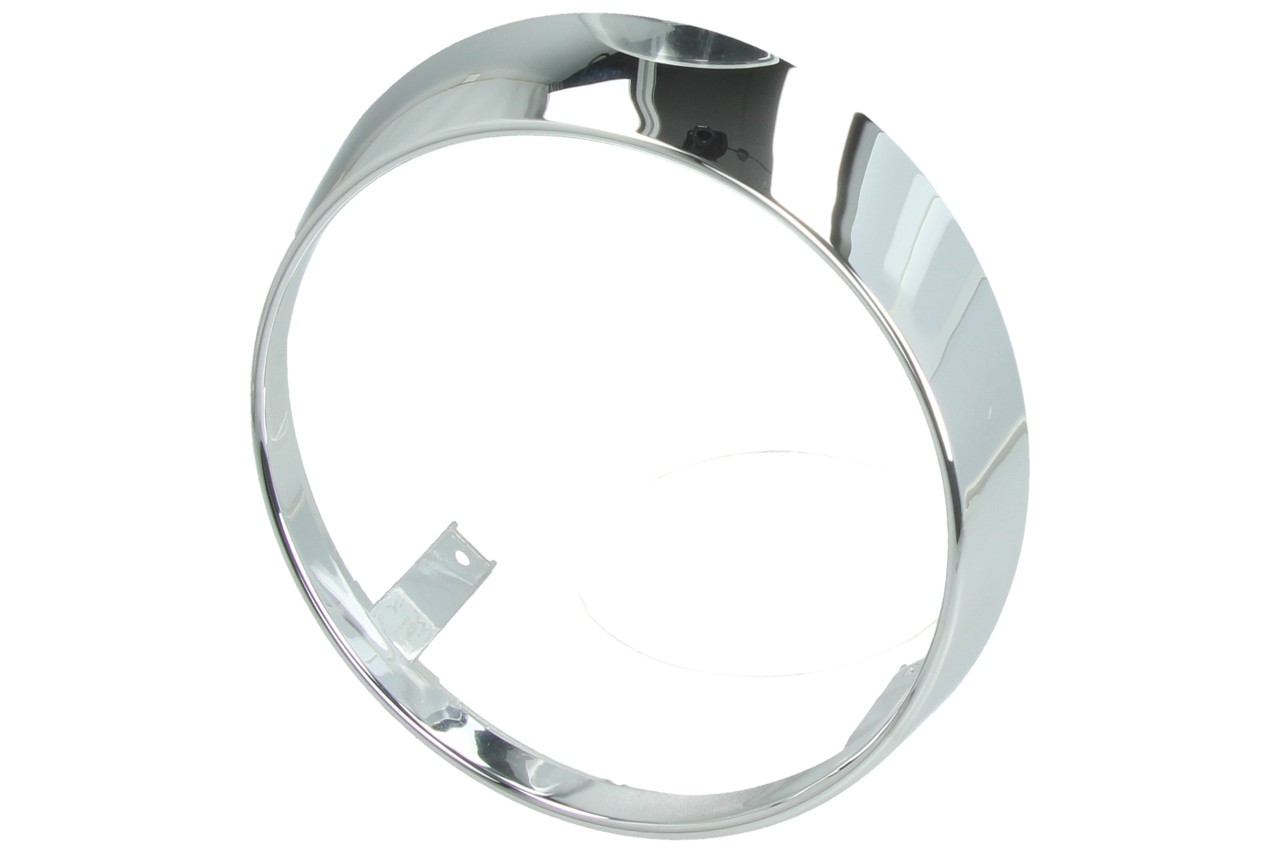 Anello fanale cornice faro Vespa GTS 2019 - Cromato