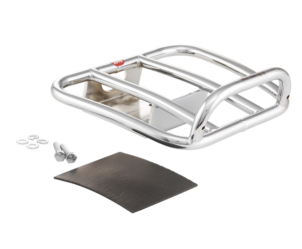 Portapacchi posteriore anni '70 per Vespa GTS /​ GTS Super HPE 125-300 ('19-), cromato