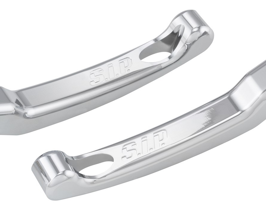 Set leve freno sportive Shorty per Vespa, destra e sinistra, cromate