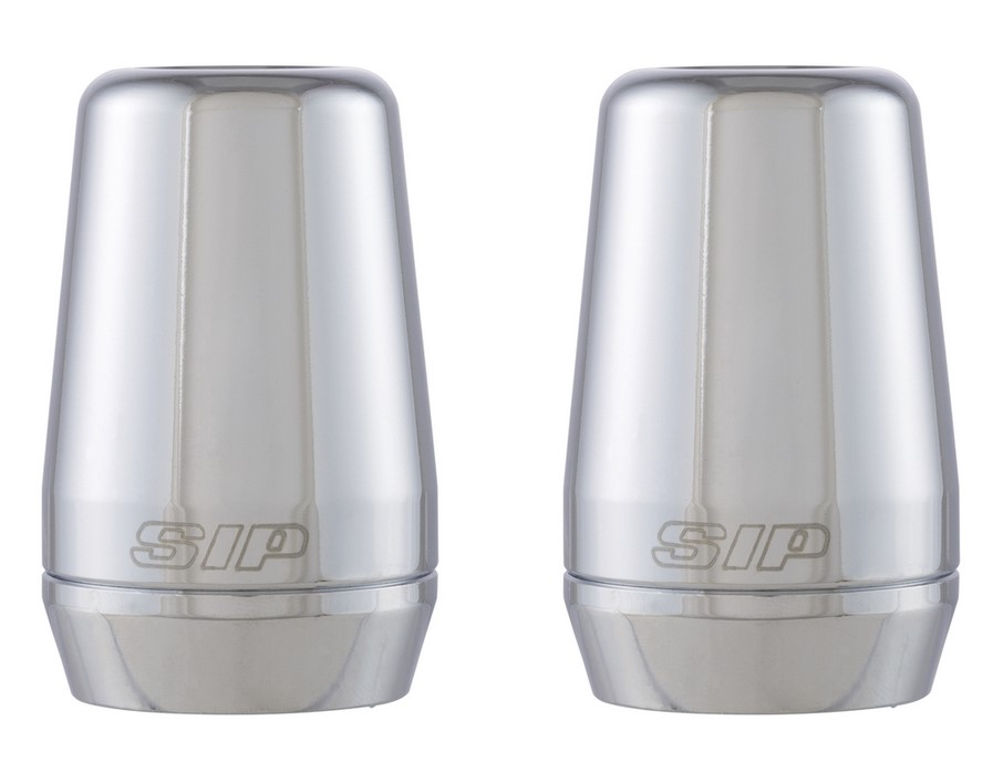 Contrappesi manubrio per Vespa GTS/​GTS Super/​GTV/​GT 60/​GT/​GT L 125-300ccm, cromati