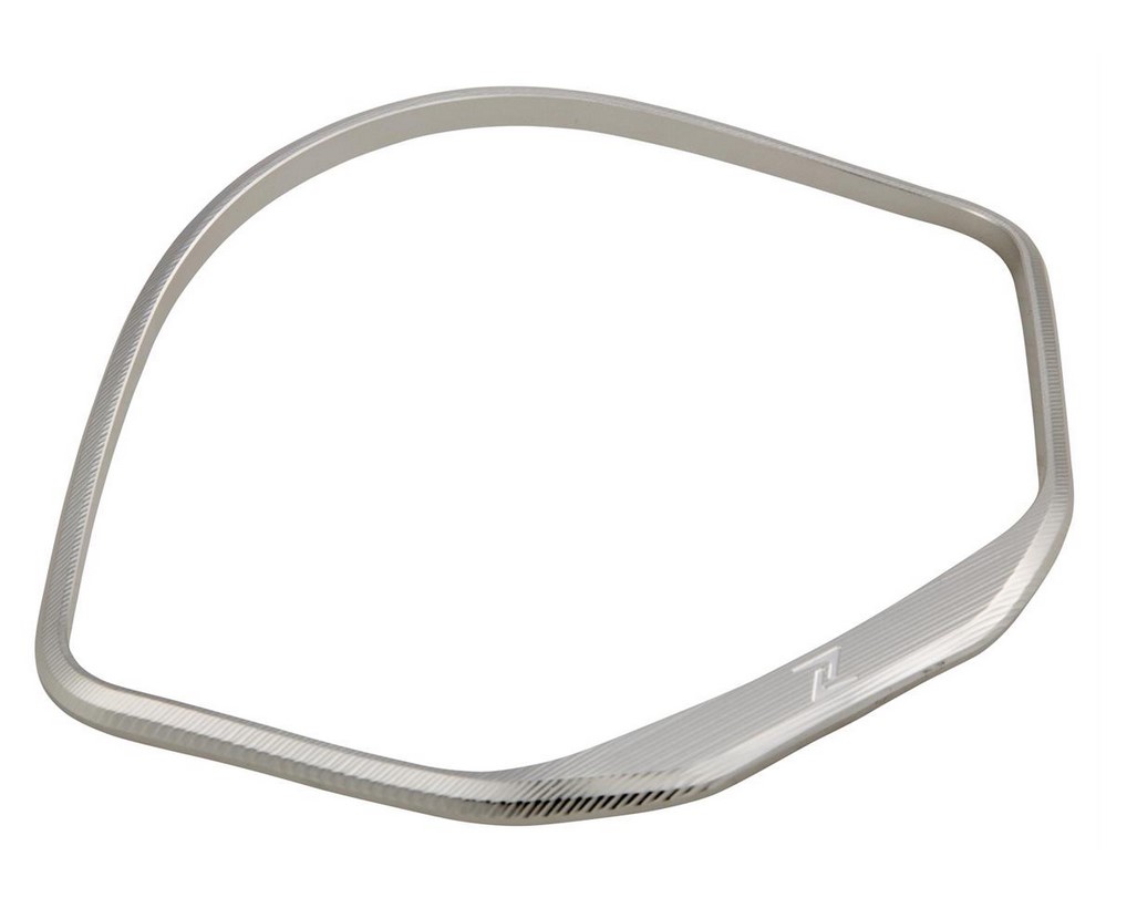 Anello decorativo tachimetro per Vespa GTS/​GTS Super/​GT/​GT L 125-300ccm (-'13), argento