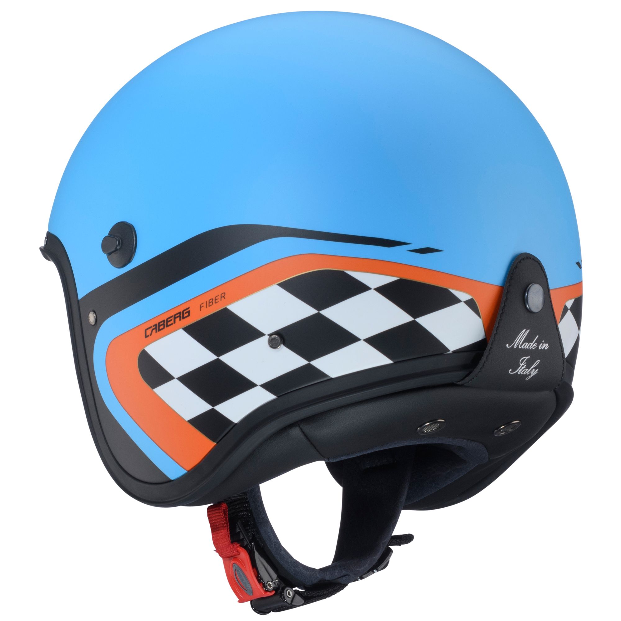 Caberg casco Freeride X Daytona opaco-blu chiaro/nero-arancione