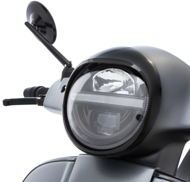 Faro anteriore "Black Edition" LED per Vespa GTS/​GTS Super/​GT/​GT L 125-300ccm ('03-'18)