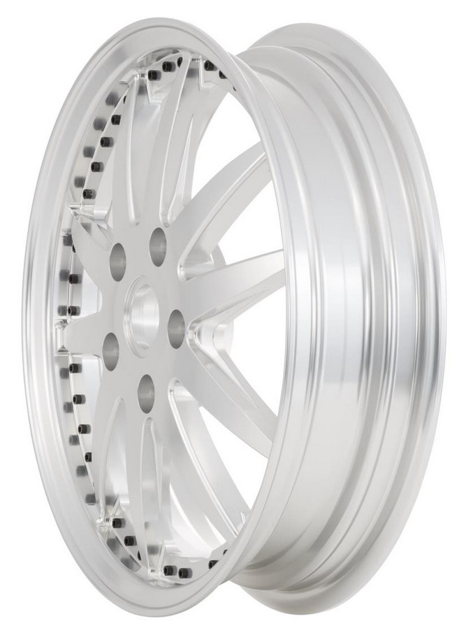 Cerchio Sport anteriore/posteriore per Vespa GTS/​GTS Super/​GTV/​GT 60/​GT/​GT L/​946 125-300ccm, argento