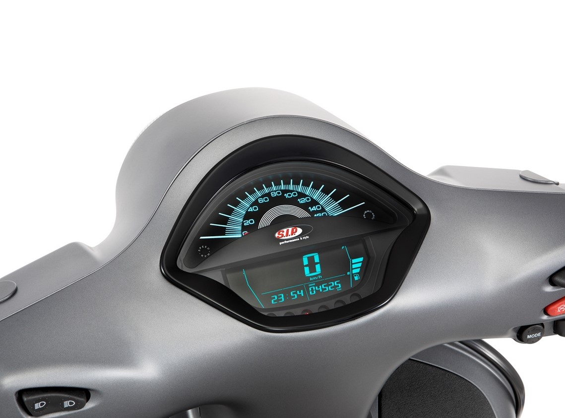 Contagiri/tachimetro per Vespa GTS/​GTS Super 300ccm FL ('14-), nero