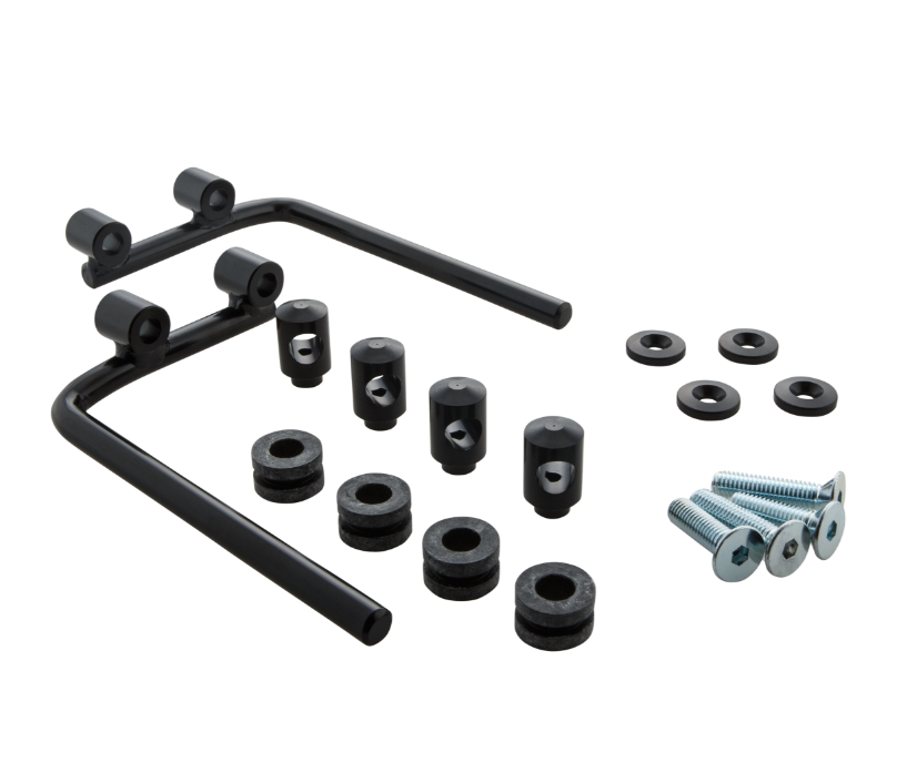 Materiale di montaggio della zanzariera per Vespa PX 80-200cc, nero