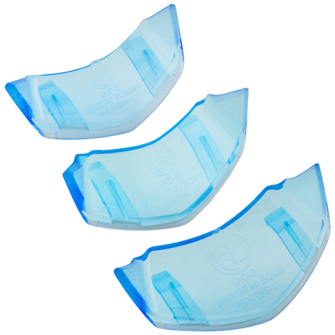 Inserto a cascata blu trasparente per Vespa Primavera/​Sprint 50-150ccm ('18-)