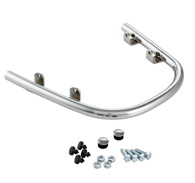 Paraurti anteriore per Vespa GTS /GTS Super /GTV /GT 60 /GT /GT L, 125-300ccm, cromato