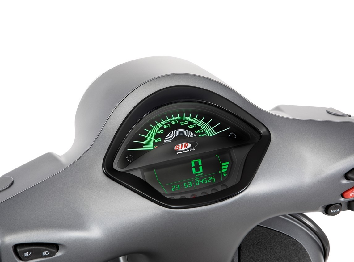 Contagiri/tachimetro per Vespa GTS/​GTS Super 300ccm FL ('14-), nero