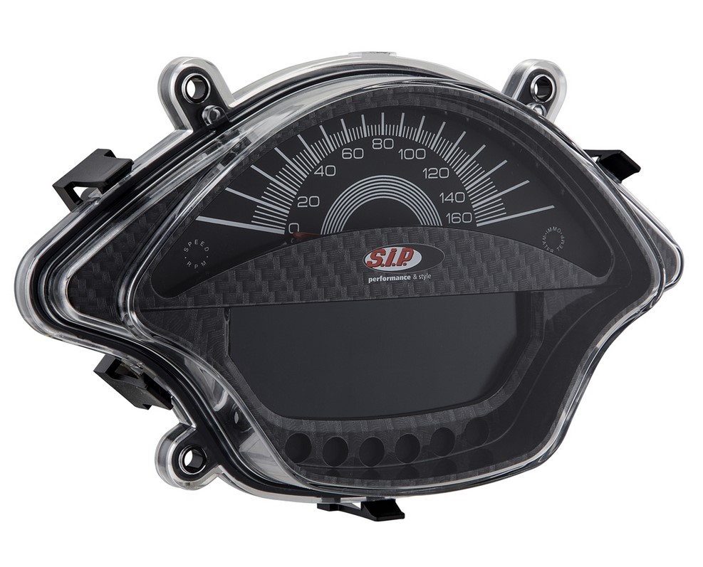 Contagiri/tachimetro per Vespa GTS/​GTS Super 300ccm FL ('14-), carbon look