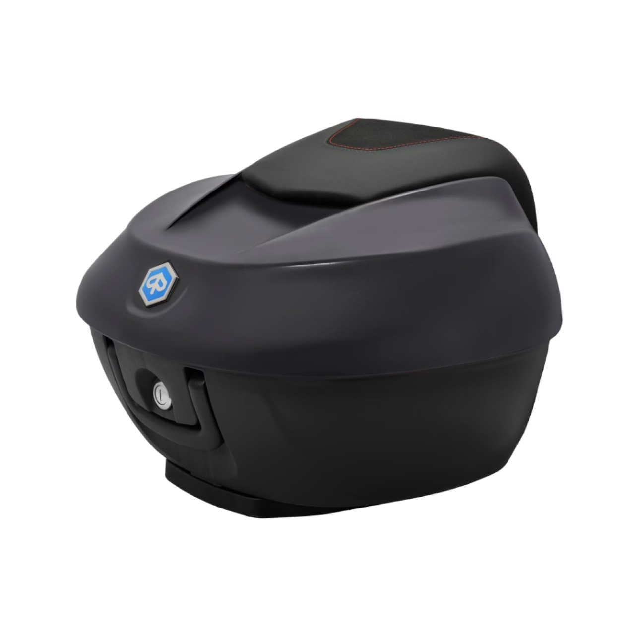 Top Case 36L per Piaggio Beverly HPE 310 / 400 con coperchio verniciato - nero opaco 93/B