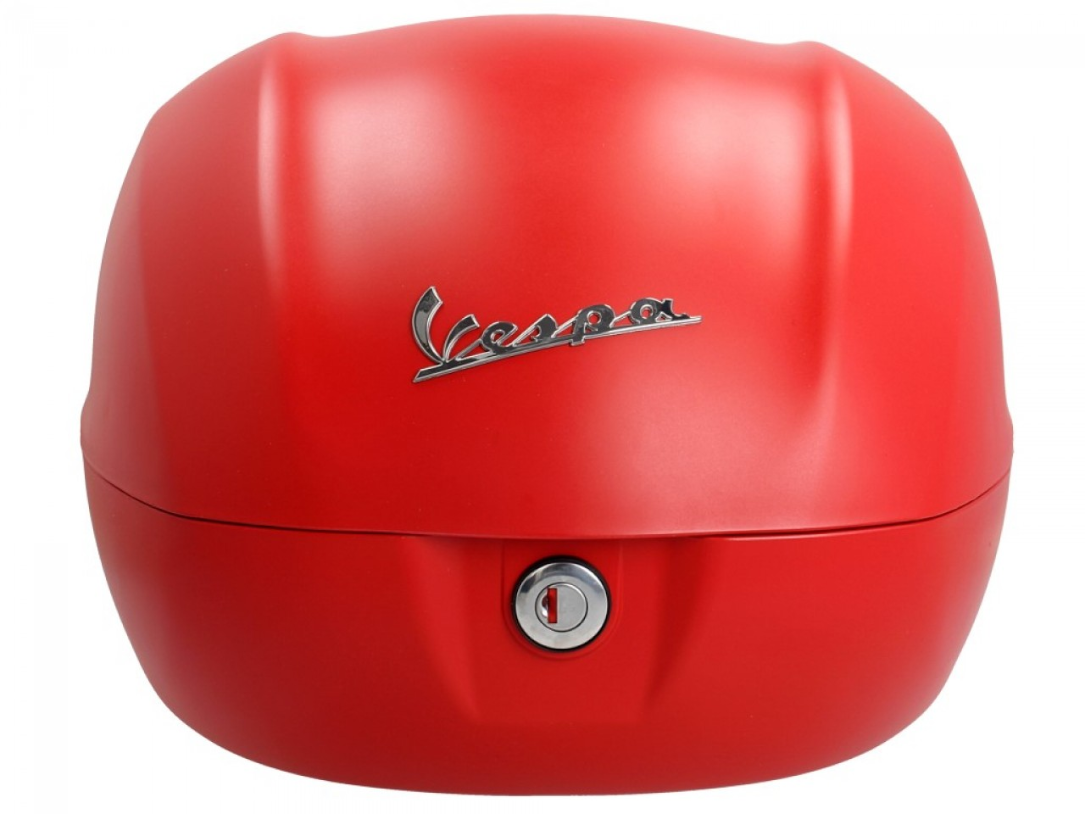 Bauletto originale 32 l. per Vespa Primavera drago rosso opaco 896/A