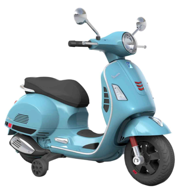 Scooter per bambini Vespa GTS elettrico 12V