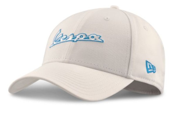 Cappellino da baseball Vespa DEC New Era 9Forty bianco