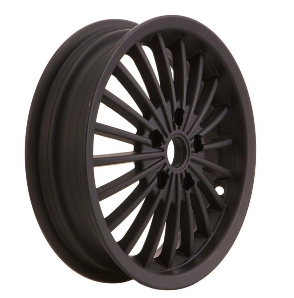 Cerchio anteriore/posteriore per Vespa GTS/​GTS Super/​GTV/​GT 60/​GT/​GT L 125-300ccm, nero opaco