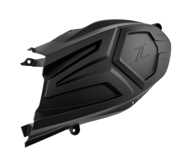 Coperchio vario ZELIONI per Vespa GTS/GTS Super/GTV HPE 300cc, nero opaco