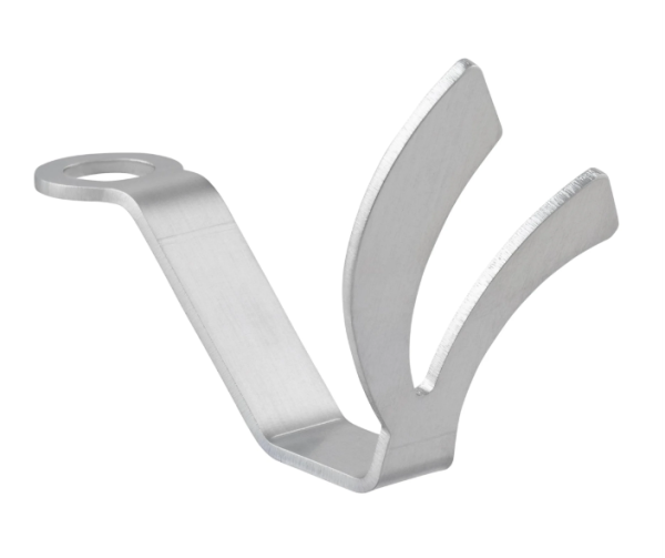 Gancio per casco, sotto la sella per Vespa, argento