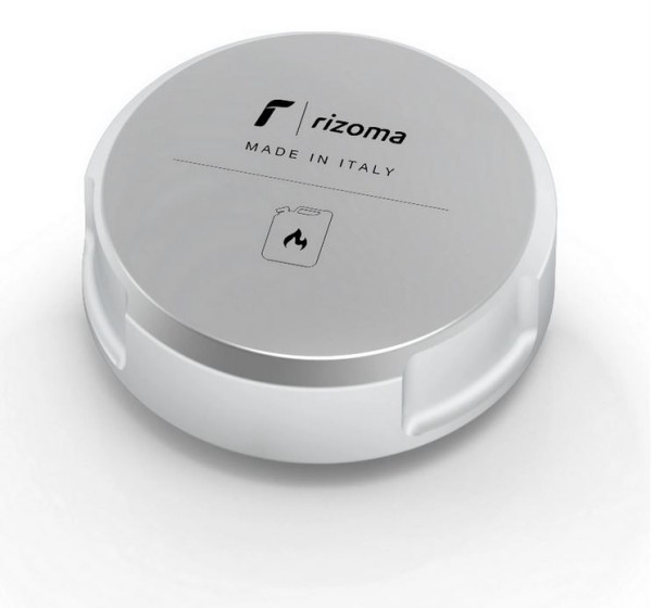 Tappo benzina RIZOMA per Vespa, argento