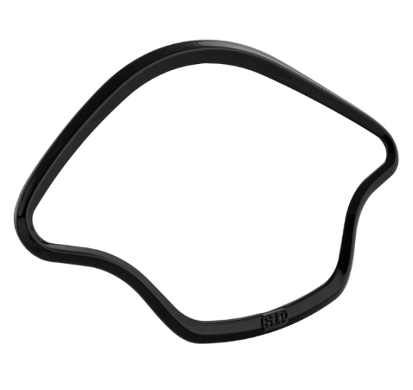 Anello decorativo tachimetro per Vespa Primavera/Sprint/Elettrica 50-150ccm 2T/4T AC, nero lucido