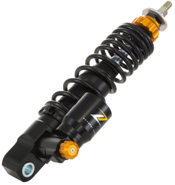 Ammortizzatore "Black Edition", anteriore per Vespa Primavera/​Sprint 50 -150ccm 2T/​4T AC, nero