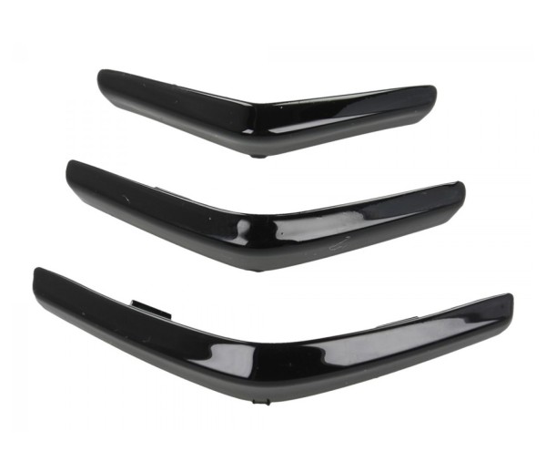 Griglia di aerazione nera lucida per Vespa Sprint