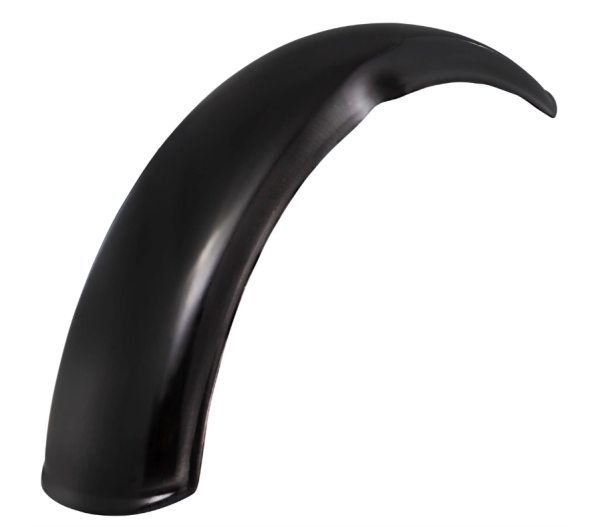 Parafango Garelli EVO II senza staffa, universale per Vespa PX 80-200cc, in vetroresina, nero