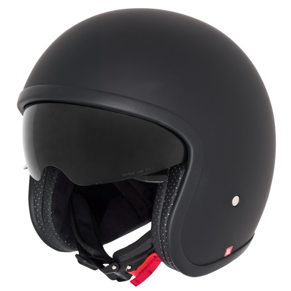 Casco Germot GM 55, nero opaco