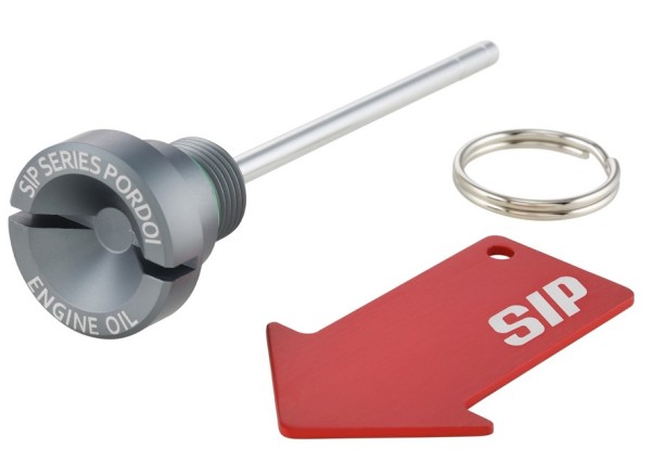 Vite riempimento olio olio motore per Vespa GTS/​GTS Super/​GTV 300cc HPE, grigio opaco