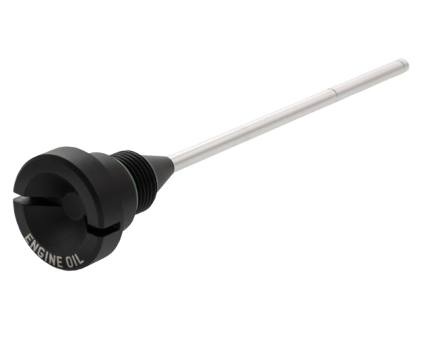 Tappo di riempimento olio motore per Vespa LX/S 3V i.e. 125-150ccm 4T AC, nero opaco