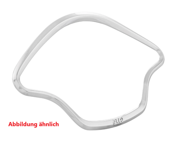 Anello decorativo tachimetro per Vespa Primavera/Sprint/Elettrica 50-150ccm 2T/4T AC, cromo opaco